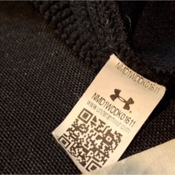 Under Armour Men's ColdGear Reactor Pullover Hoodie. Size XXL Fitted Maroon/Blk - Picture 15 of 15